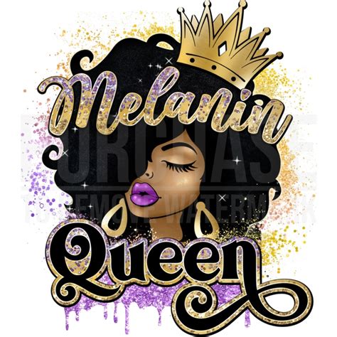 melanie queen|melanin queen clip art.